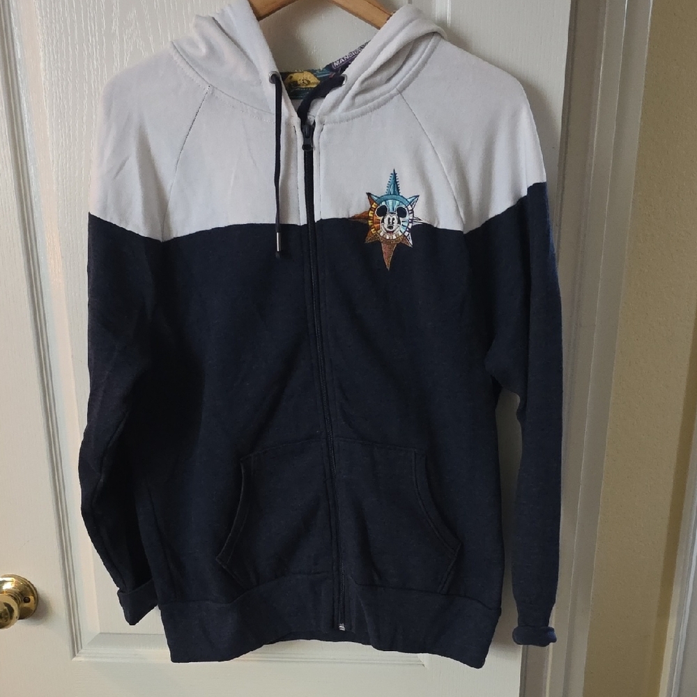 Walt Disney World Compass Parks White Zip Hoodie